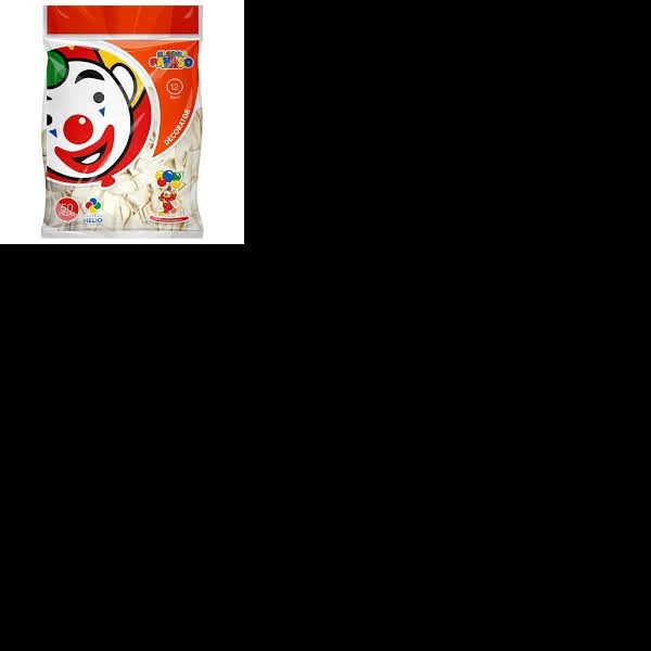 GLOBOS DECORATOR 12 BOL.C50 BCO.NIEVE C.60